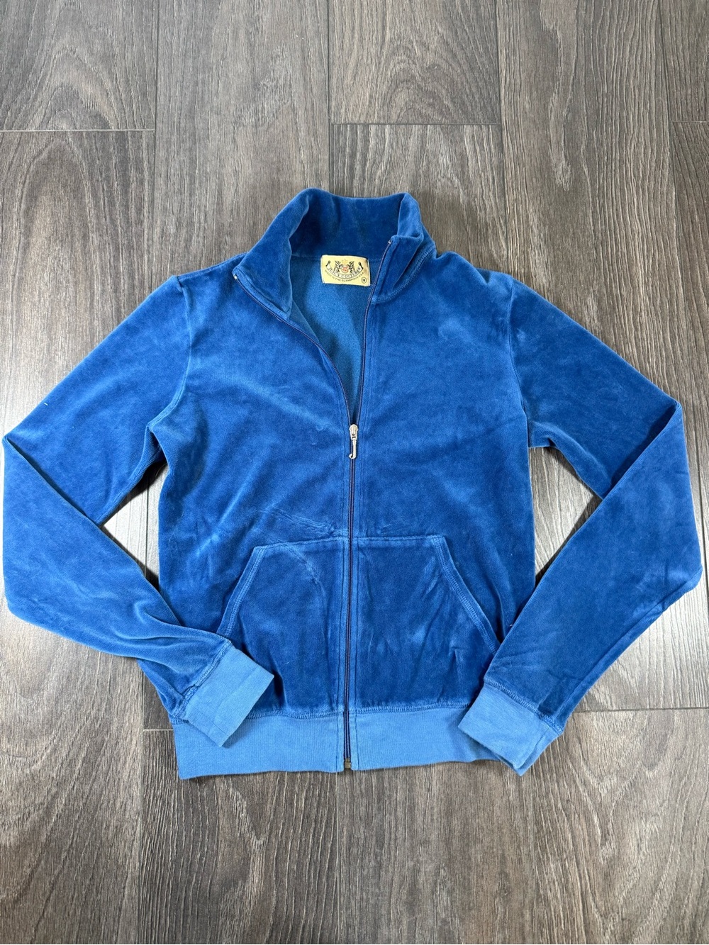 Juicy Couture Royal Blue Velour Jacket